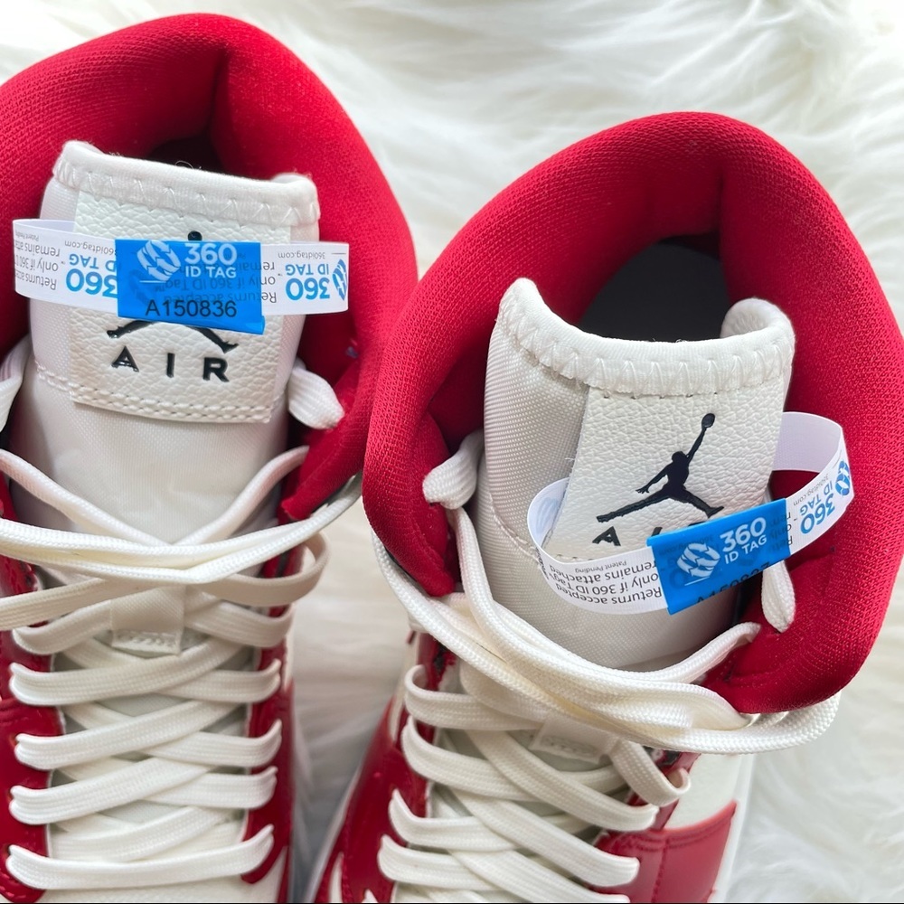Nike Air Jordan 1 Mid SE Gym Red W8.5 DQ7648-600 USA NIB - Picture 16 of 16